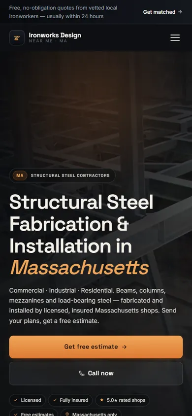 Ironworks Design Near Me — Mobile